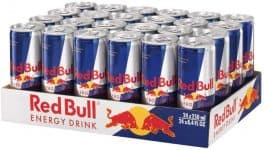 Energético Red Bull Energy Drink Pack com 24 Latas de 250Ml