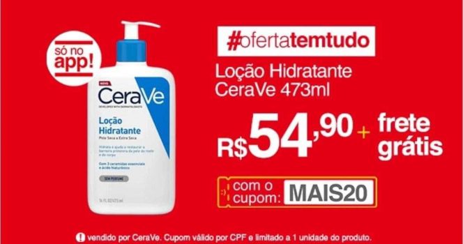 Loção Hidratante CeraVe 473ml