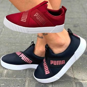 Tênis PUMA Carina Slip-On BDP feminino