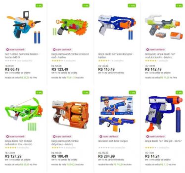 Lança Dardo Nerf Zombie Crosscut Nerf - Hasbro