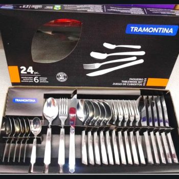 Faqueiro Inox Tramontina Búzios 24 Peças