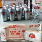 Kit Cerveja Stella Artois American Standard Lager - 269ml Cada 8 Unidades com 1 Cálice