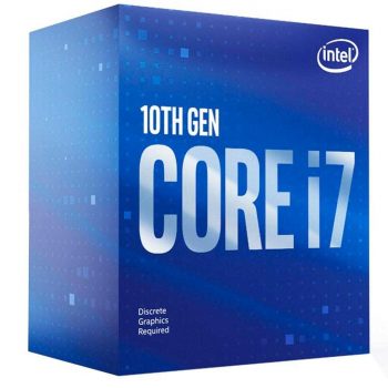 Processador Intel Core i7-10700F, Cache 16MB, 2.9GHz (4.8GHz Max Turbo), LGA 1200 - BX8070110700F