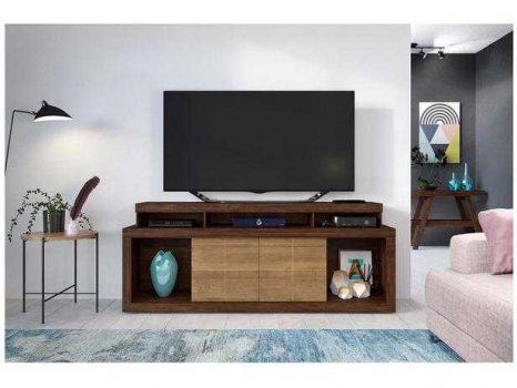 Rack para TV até 70” 2 Portas Caemmun - Premium Titan