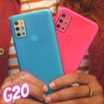 Smartphone Motorola Moto G20 64GB Azul 4G Tela 6.5" Câmera Quádrupla 48MP Selfie 13MP Android 11