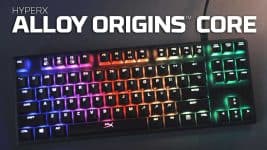 Teclado Mecânico Gamer HyperX Alloy Origins Core, RGB - HX-KB7RDX-BR