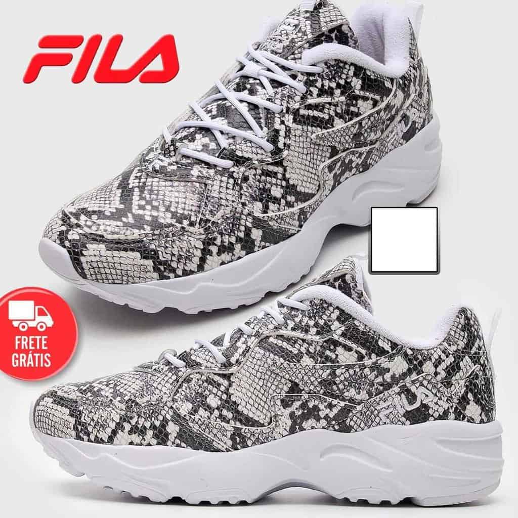 fila snake print