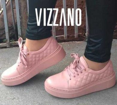 Tênis Vizzano Plataforma Matelassê Feminino
