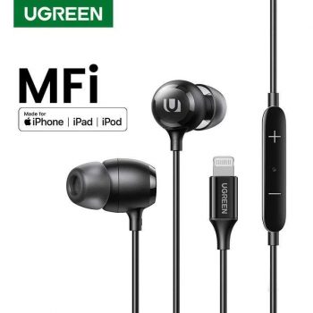 UGREEN EP104 Lightning Earphones MFi Certified