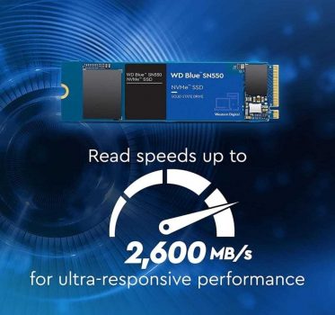 Wd Blue Sn550 Ssd M.2 2280 500gb Pcie Nvme 2400MB/s