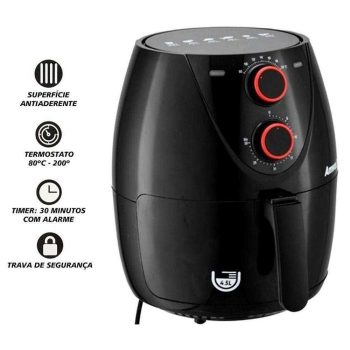 Air Fryer Amvox Arf 4,5 L 110V Preta