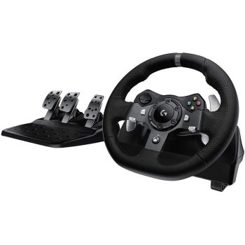 Volante Logitech G920 Driving Force para Xbox Series X|S, Xbox One e PC