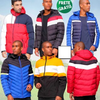 Jaqueta Pellini Michelin PUFFER ou DUPLA FACE c/ Capuz Removível  P ao GG