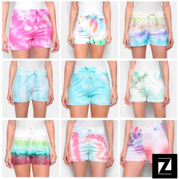 Short Energia Natural Moletinho Tie Dye Feminino