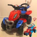 Quadriciclo Infantil Spider com Pedal e Empurrador - Maral
