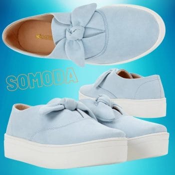 Slip On Somoda Caixa Alta Laço Feminino