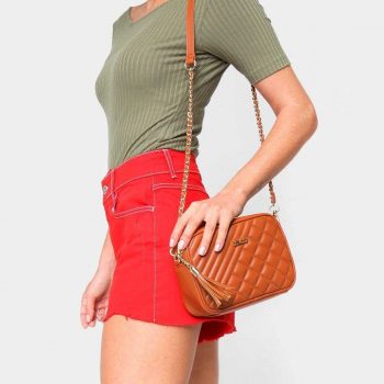 Bolsa Colcci Mini Bag Matelassê Alça Corrente Feminina