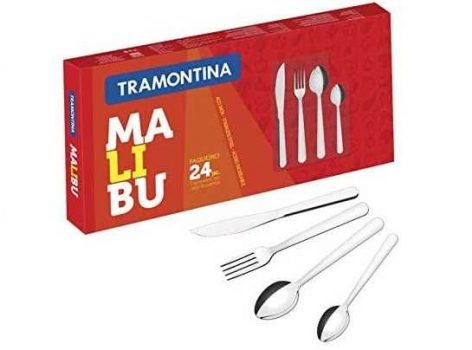 Faqueiro Malibu, Tramontina, Inox