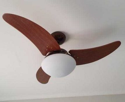 Ventilador Solano 110/127V 3P, Tron, Cobreado/Verniz