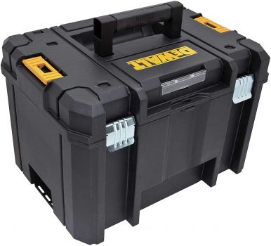 DEWALT Organizador TSTAK No. 6 com Fecho Metálico e Caixa Profunda DWST17806