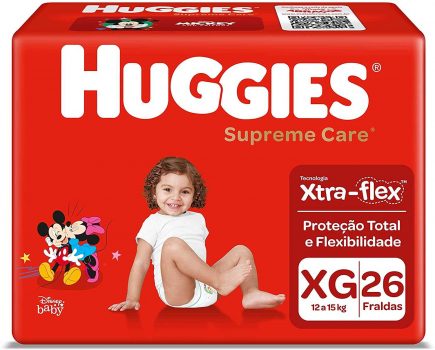 Fralda Supreme Care, 26 Unidades - XG