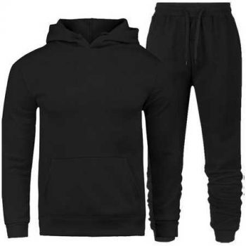 Conjunto Moletom Masculino Com Blusa Canguru + Calça Masculina
