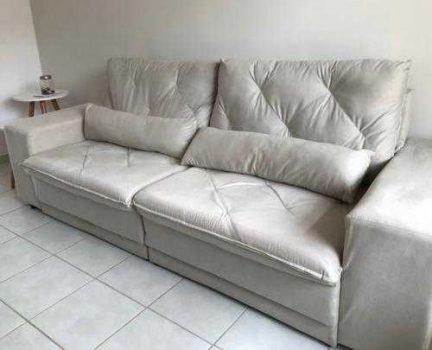 Sofá 5 Lugares Net Royale Assento Retrátil e Reclinável 2,50m (L)