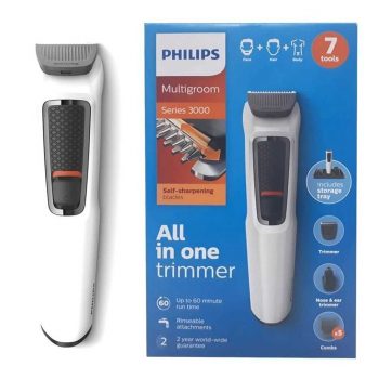 Aparador Philips MG3721/77, 7 em 1, Branco/Preto - Bivolt