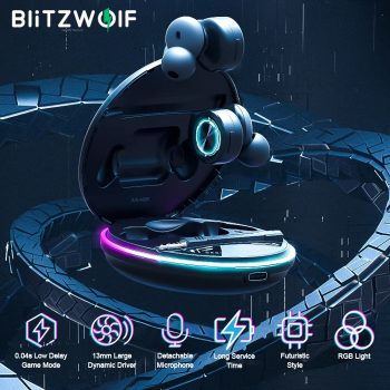 BlitzWolf BW-FLB3 Gaming TWS Fone de Ouvido