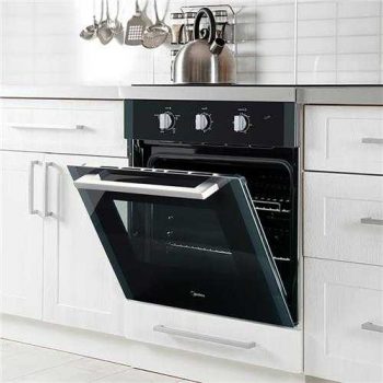Forno Elétrico de Embutir Midea TSA82 com 3 Funções Pré-Programadas 80L 220v - Preto