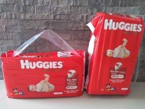 Fralda Huggies Supreme Care M - 80 Fraldas