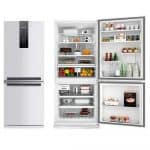 Geladeira Brastemp Frost Free Inverse 443 litros Branca com Turbo Ice - BRE57AB