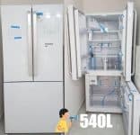 Geladeira Brastemp Frost Free Side Inverse 540 litros Branca com Ice Maker - BRO80AB