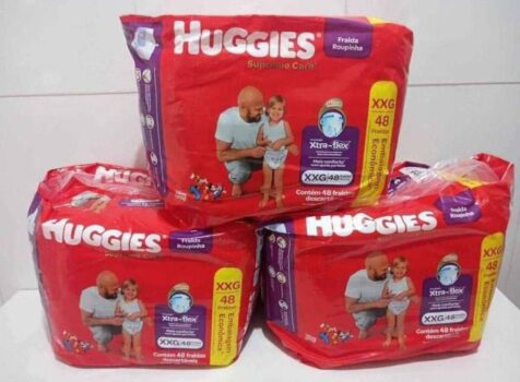 Huggies Supreme Care - Fralda, Roupinha XXG, 48 fraldas