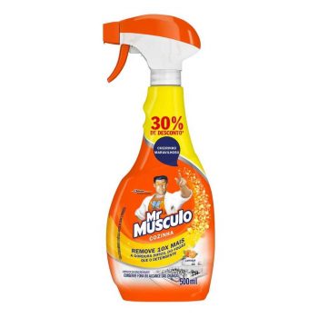 Limpador Desengordurante Mr Músculo Cozinha Laranja 500 ml com 30% de Desconto