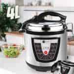Panela de pressão elétrica 4L Inox - Fun Kitchen - 127V ou 220v