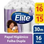 Papel Higiênico Elite Ultra Folha Dupla - 64 Rolos