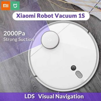 Xiaomi Mijia 1S SDJQR03RR Robô Aspirador de Pó Inteligente