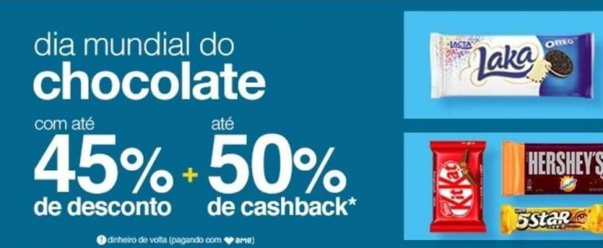 Dia mundial do chocolate nas Americanas