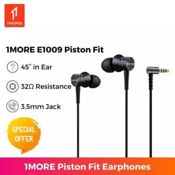 Xiaomi Ecosystem 1MORE E1009 Piston Fit Earphones 3.5mm