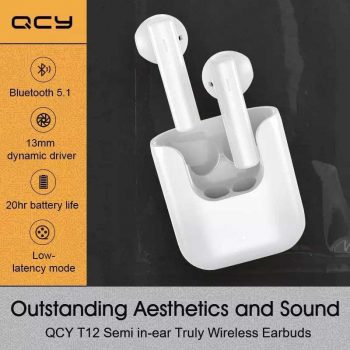 QCY T12 TWS Bluetooth 5.1 Earphones