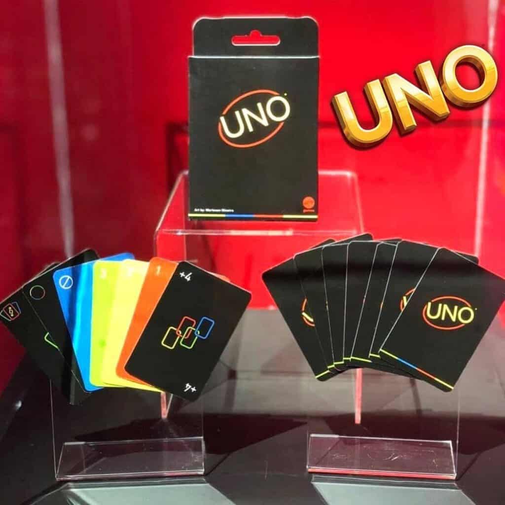 UNO MINIMALISTA, Mattel, Black