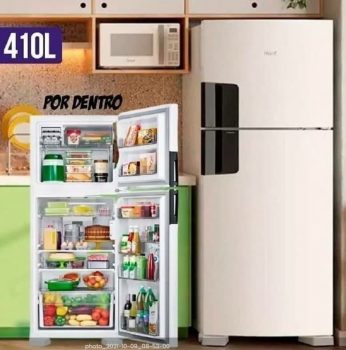 Geladeira Consul Frost Free Duplex 410 litros com Espaço Flex cor Branca Com Controle Interno de Temperatura-CRM50HB_OUT