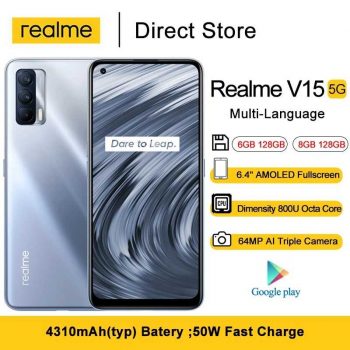 Realme V15 Cupom