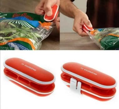 Seladora Manual Portátil Zippizzy Vermelha La Cuisine