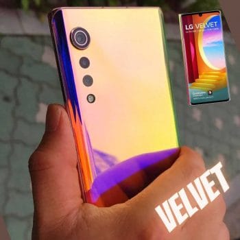 Smartphone LG Velvet 128GB 4G Tela 6.8 Pol. Câmera Tripla 48MP Selfie 16MP Android 10.0