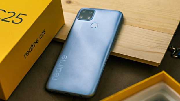 Smartphone Realme C25 128GB 4G Wi-Fi Tela 6.5'' Dual Chip 4GB RAM Câmera Tripla + Selfie 8MP