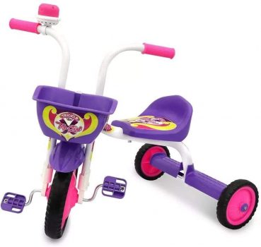 Triciclo Ultra Bike Top Girl Branco/Roxo