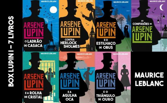 Box Arsène Lupin Vol. I - 7 Livros + Marcador De Páginas Exclusivo Capa comum