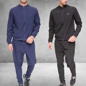 3 Conjunto De Agasalho Gajang Esporte Calça E Blusa Liso Masculino